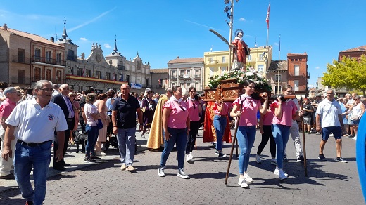 La procesión de San Antolín en Medina del Campo, en imágenes.