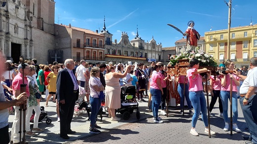 La procesión de San Antolín en Medina del Campo, en imágenes.