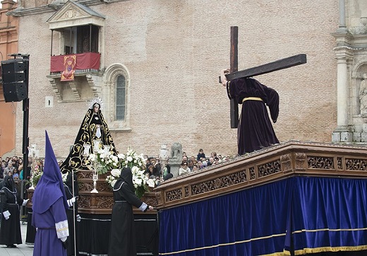 Jesús Nazareno (Francisco del Rincón, siglo XVI) y Ntra. Sra. de las Angustias (anónimo s. XVI)