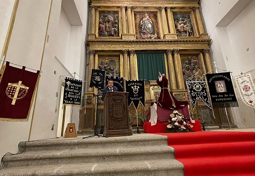 Pregón de la Semana Santa Medina del Campo 2022, a cargo de D. Luís Miguel Fernández "Pichi", director de la A.M. de la Oración del Huerto y la Vera Cruz.