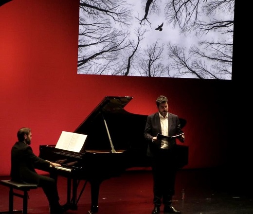 Cierre de la 31 Semana de la música de Medina del Campo a cargo del barítono Elias Arranz y el,pianista Rubén Fernandez Aguirre.