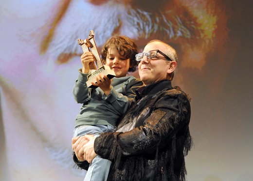 Óscar de la Fuente, actor del Siglo XXI de la 35 Semana de Cine de Medina del Campo.