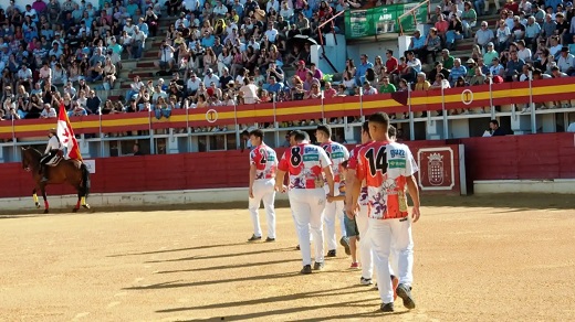 Cortadores que participaron en otras ediciones en el coso de Medina del Campo Fermín Rodríguez