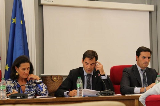 Luis Carlos Salcedo en el pleno ordinario del mes de septiembre / Foto: Y.Cobos