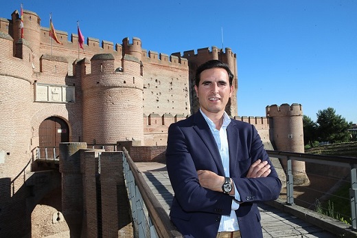 El alcalde y candidato del PP en Medina del Campo, Guzmán Gómez