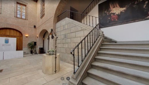 Visita Virtual en el Ayuntamiento de Medina del Campo // Fuente: Google Street View 360º