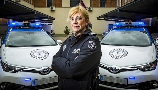 Julia González, jefa de la Policía Local de Valladolid. - Foto: Jonatan Tajes