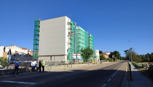 Unas viviendas rehabilitadas en Zamora en 2023