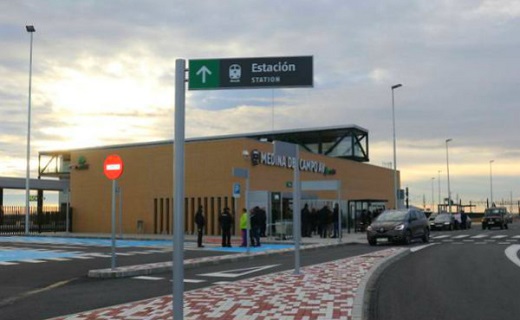 Estación del AVE de Medina del Campo – Imagen de El Norte de Castilla