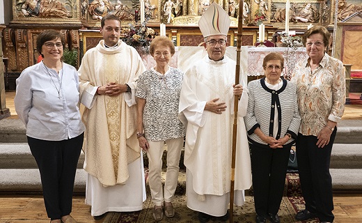 Despedida Hijas de Jesús de Medina del Campo. Iglesia Santiago el Real (Medina dl Campo)