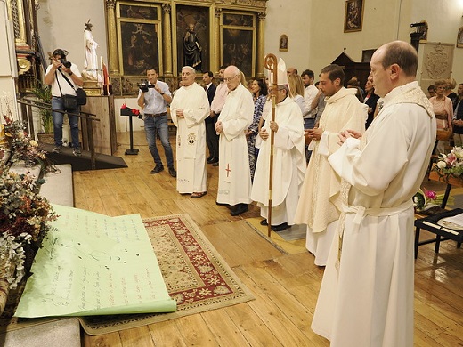 Despedida Hijas de Jesús de Medina del Campo. Iglesia Santiago el Real (Medina dl Campo)