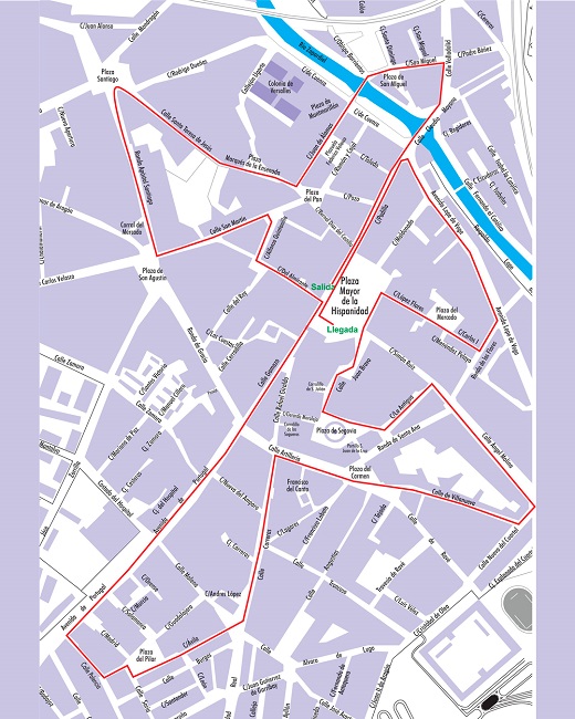 Circuito de la Carrera de la Mujer de Medina del Campo