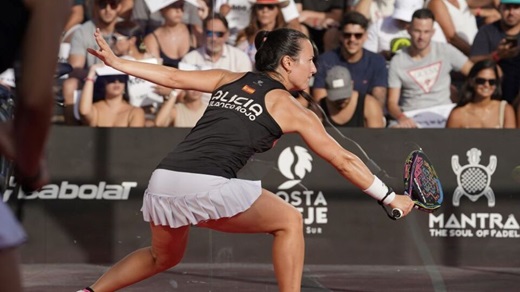 Alicia Blanco en la final del 'Canarias Open' // Imagen: APT Padel Tour