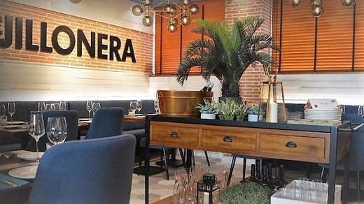 Salón comedor de la Mejillonera de Medina del Campo – Imagen del restaurante