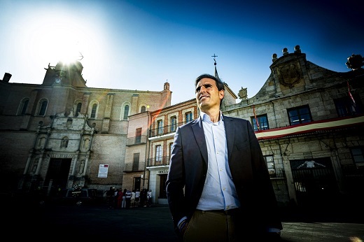 El alcalde de Medina del Campo, Guzmán Gómez. - Foto: J. Tajes