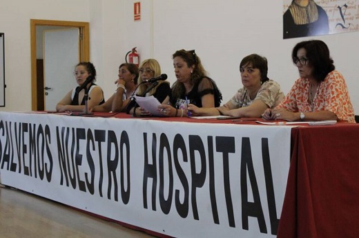 El siguiente paso de la plataforma «Salvemos nuestro hospital»: una reunión con el alcalde de Medina del Campo.