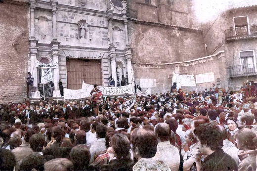 Manifestación a favor del Hospital Comarcal de Medina del Campo