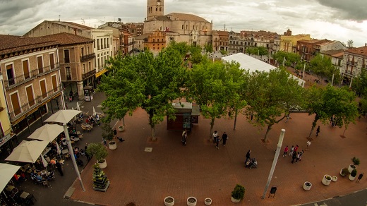 Imagen del centro de Medina del Campo (Valladolid) Ayuntamiento de Medina del Campo