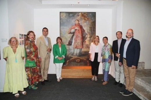 Presentción de la obra "Destacada" núm. 211, lienzo de San Antolín.