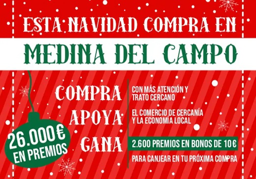 Campaña Esta Navidad compra en Medina del Campo. El Norte