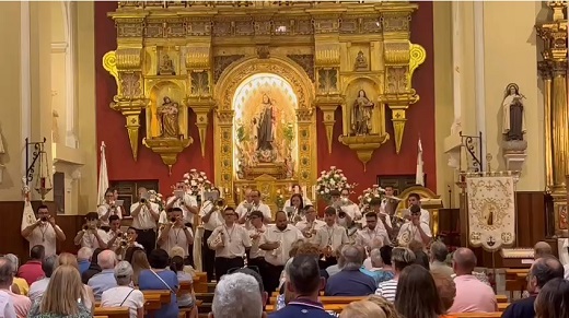 Concierto de presentación de la Banda de Nuestra Señora del Carmen