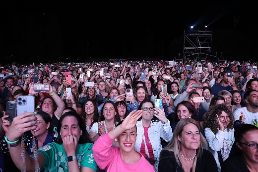 Insuperable marco para un David Bisbal increíble en el castillo de la Mota de Medina del Campo - 2023