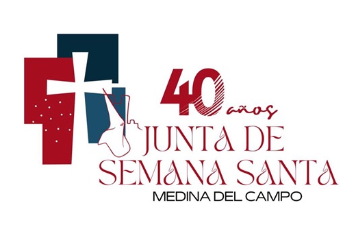 Cartel 40 Aniversario de la Junta de Semana Santa de Merdina del Campo