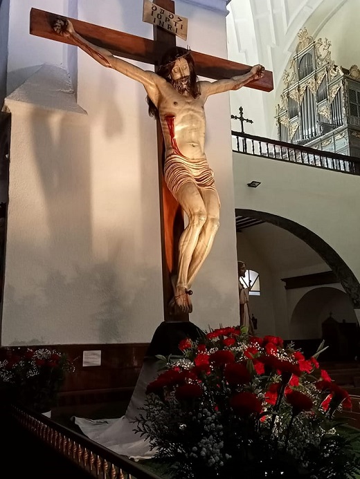 Crucificado de la Vera Cruz. Anónimo siglo XVI