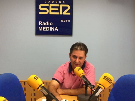 David Muriel, presidente de la Junta de Semana Santa, repasa las reuniones de trabajo para 2024 / Cadena Ser