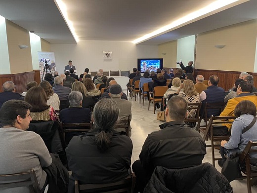 Actos de la presentación de la Semana Santa de Medina del Campo en Granada