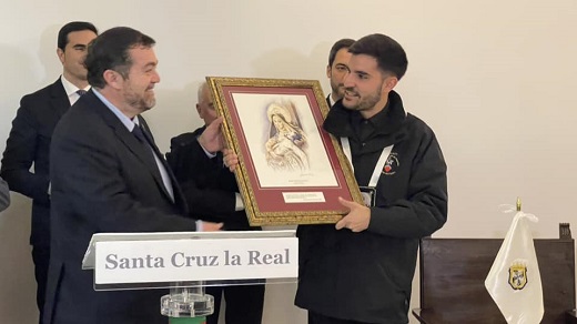 Actos de la presentación de la Semana Santa de Medina del Campo en Granada