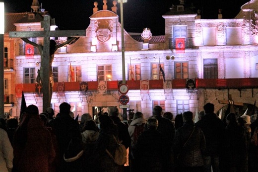 Vía Crucis Medina del Campo 2022 // Foto. Paula de la Fuente