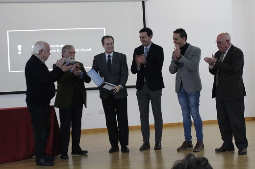 Mariano García Pásaro, José María Lara, Antonio Sánchez del Barrio, Guzmán Gómez, Moisés Santana y Alfonso Hernández // Foto: La Voz