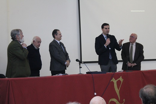 Mariano García Pásaro, José María Lara, Antonio Sánchez del Barrio, Guzmán Gómez, Moisés Santana y Alfonso Hernández // Foto: La Voz