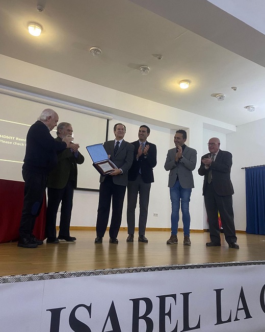 Mariano García Pásaro, José María Lara, Antonio Sánchez del Barrio, Guzmán Gómez, Moisés Santana y Alfonso Hernández // Foto: La Voz