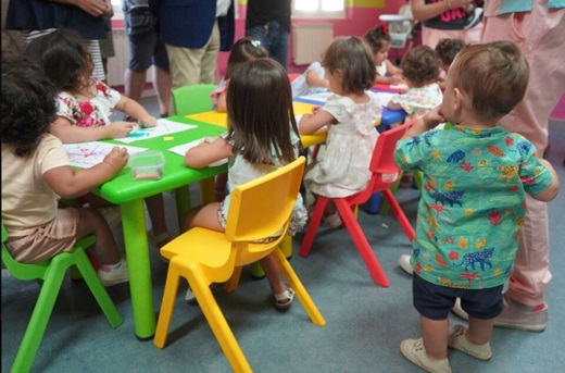 Niños participando en actividades del programa "Conciliamos // Foto: JCyL