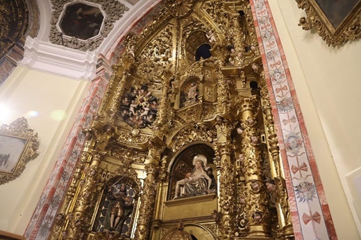 Restauracuón de la capilla dwe Nuestra Señora de las Angustias de Medina del Campo (Reportaje fotográfico)