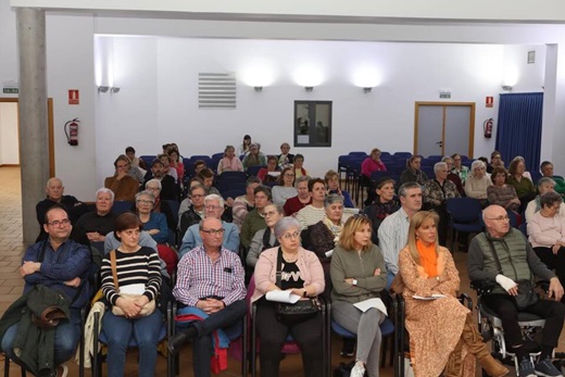 Público asistente al taller "Conoce la ELA"// Fuente: Ayto. Medina