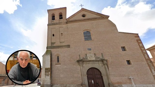 La Parroquia de Santiago llora la pérdida del párroco don Jaime de la Fuente.