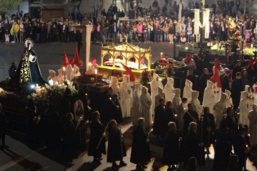 Procesión del Silencio Medina del Campo 2023 // Foto: P. De la Fuente