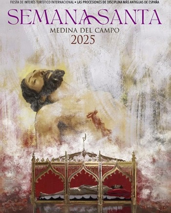 Este es el cartel de la Semana Santa de Medina del Campo 2025: una fusión de espiritualidad y tradición.