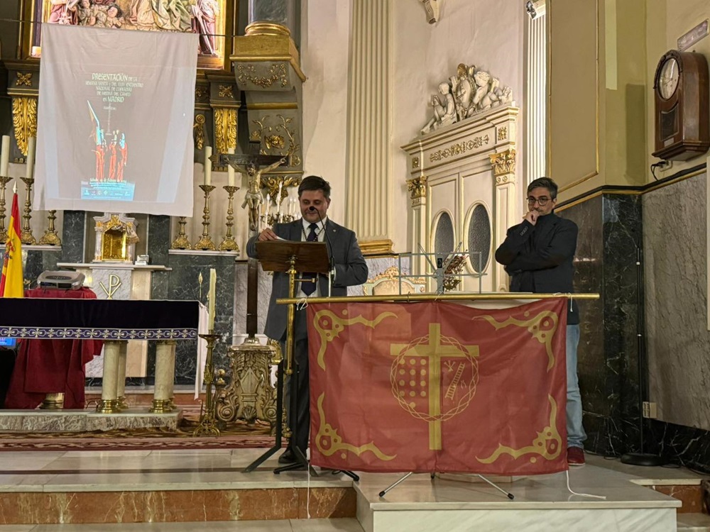 Presntación en Madrid de la Semana Santa 2024 de Msedina del Campo (REGRESAMOS)  