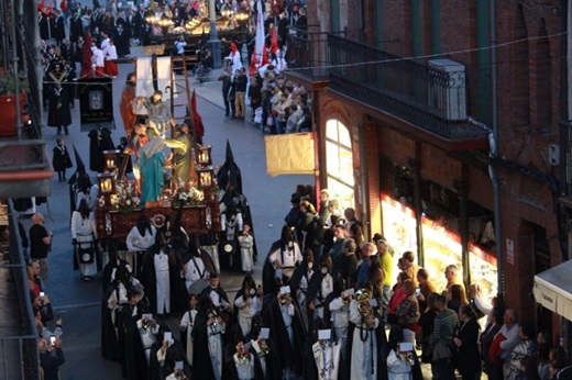 Procesión del Silencio Medina del Campo 2023 // Foto: P. De la Fuente