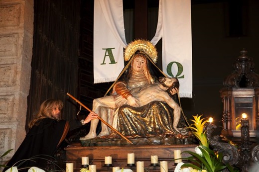 Virgen Nuestra Señora de las Angustiaas. Foto: Fermín Rodríguez