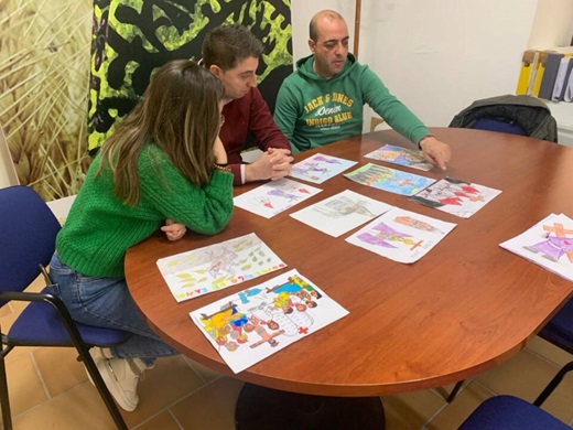 Emocionantes talentos artísticos en el XVIII el Concurso de Dibujo “Imágenes de Pasión en la Tierra de Medina”.