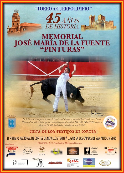 Cartel anunciador de este Memorial con 45 años de historia.