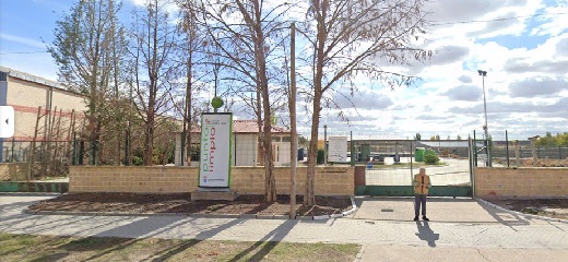 Imagen exterior del punto limpio de Medina del Campo