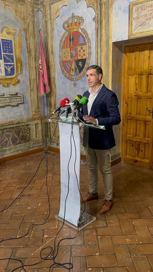 El concejal Alberto Amigo anuncia que deja Vox en Medina del Campo (Valladolid)
&copy; EUROPA PRESS