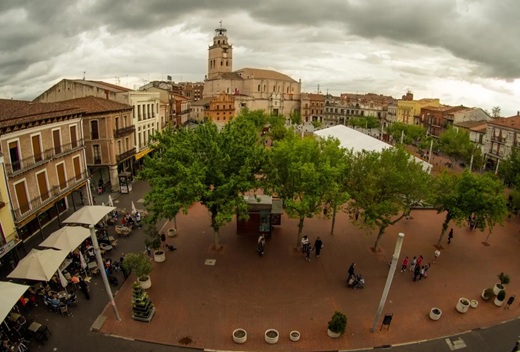 Medina del Campo desde las alturas Turismo Medina del Campo
