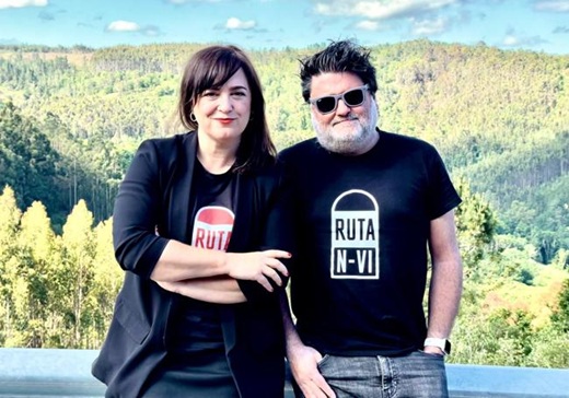 Patricia Vázquez y Xosé Ramón Nóvoa, cofundadores del proyecto. 